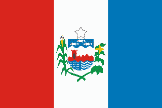 Bandeira oficial do estado de Alagoas