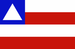 Bandeira oficial do estado de Bahia