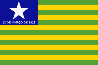 Bandeira oficial do estado de Piauí