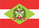 Bandeira oficial de Santa Catarina