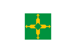 Bandeira oficial do estado de Distrito Federal
