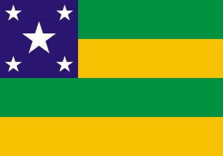 Bandeira oficial do estado de Sergipe